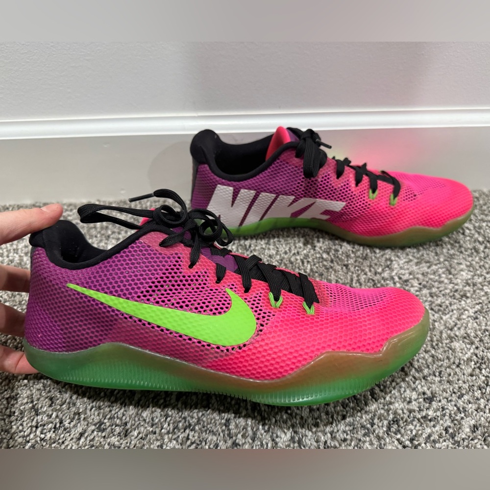 Nike Kobe 11 Mambacurial low basketball shoes, men's size 9.5 - Picture 2 of 12